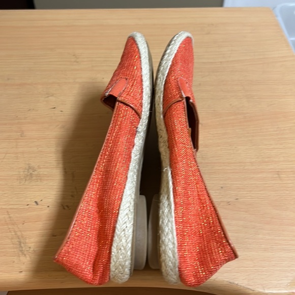 Kim Rogers Espadrilles Orange sz 8 - Picture 10 of 11